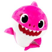 Baby Shark - Pelúcia 30Cm Com Música - Mommy Shark