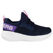 Tênis Skechers Infantil Go Run Fast Valor Azul Menina