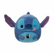 Pelúcia Squishmallow 20cm do Stitch com Sushi - Disney