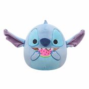 Pelúcia Squishmallow 20cm do Stitch com Melância - Disney