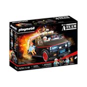 Playmobil - Van com Hannibal B.A Faceman Murdock - Esquadrão Classe A - 70750