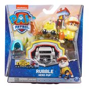 Patrulha Canina - Boneco Rubble - Big Truck Hero Pups