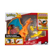 Pokemon - Figura De Luxo Chama e Voo do Charizard