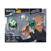 Pokemon - Pack de Evolução - Rowlet, Dartrix e Decidueye