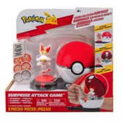 Jogo Ataque Surpresa Pokemon Sunny Poké Bola e Scorbunny