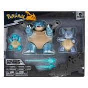 Multipack Figuras Pokemon Squirtle Wartortle Blastoise Sunny