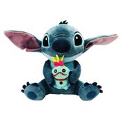 Pelucias - Disney - Stitch e Scrump - Azul - Fun