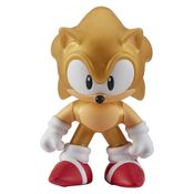 Figura De Ação - Sonic - O Ouriço - Edição 30 Anos - Elástico - Dourado - 12cm - Sunny