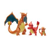 Conjunto De Figuras - Pokémon - Charmander - Salamèche - Glumanda - Sunny