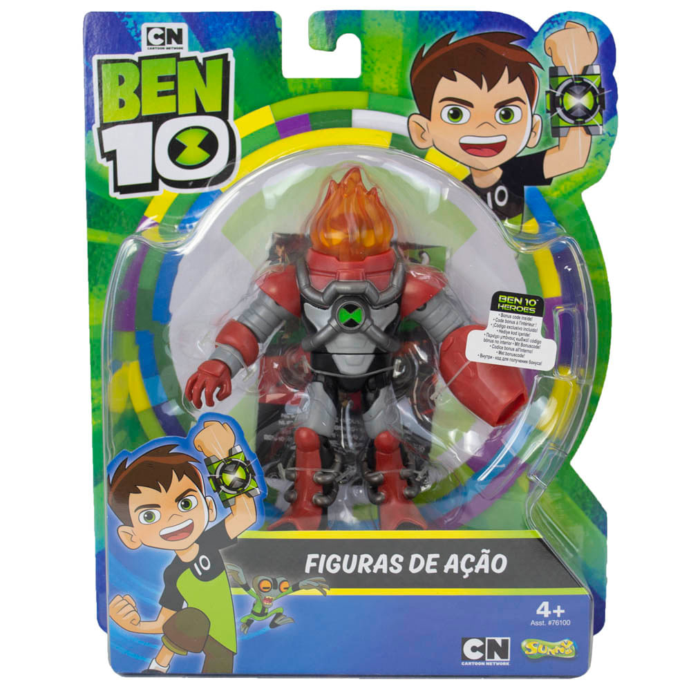 Brinquedo Ben 10: Boneco, Relógio Interativo e mais | Ri Happy