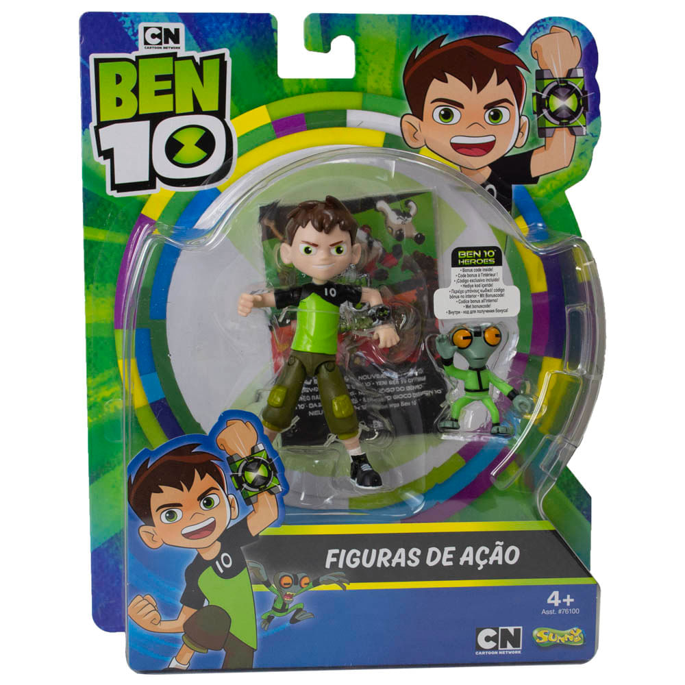 Brinquedo Ben 10: Boneco, Relógio Interativo e mais | Ri Happy