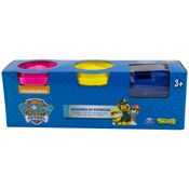 Ki-Massa Patrulha Canina - 2 Potes - Rosa, Amarelo E Azul