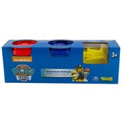 Ki-Massa Patrulha Canina 2 Potes - Vermelho, Azul E Amarelo