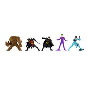 Conjunto Bonecos e Figura - DC Comics - Batman - Robin - Nightwing - The Joker - Clayface - Sunny
