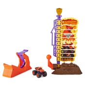 Playset - Monster Jam - El Toro Loco - Big Air Challenge - Sunny