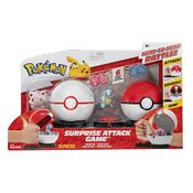 Mini Figuras e Acessórios - Pokémon - Ataque Surpresa - Squirtle e Jigglypuff - Sunny