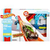 Pista de Percurso e Veículo - Hot Wheels - Track Builder - Conjunto Mega Velocidade - Mattel