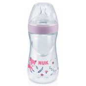 MAMADEIRA ANTICÓLICA ESSENCE SMART FLOW ROSA 270ML NUK