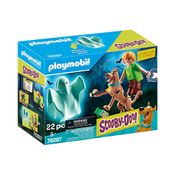 Playmobil - Scooby Doo - Scooby & Salsicha Com Fantasma - Sunny