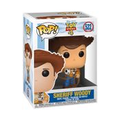 Figura - Funko Pop - Disney Pixar - Toy Story 4 - Woody - Candide