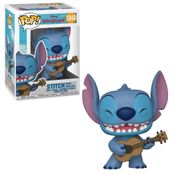 Boneco Funko Pop Disney: Lilo&Stitch - Stitch w/ Ukulele - Candide