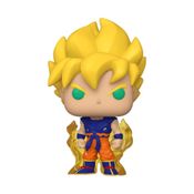 Mini Boneco Colecionável - Funko Pop Animation - Dragon Ball Z  - Super Saiyan Goku - Candide