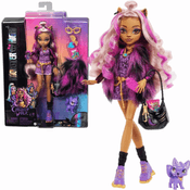 Boneca Monster High Clawdeen Moda C/ Acessórios 3+ Mattel