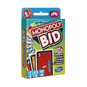 Jogo de Cartas - Monopoly Bid - Copag