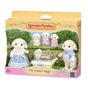 Sylvanian Families Família dos Coelhos Floral