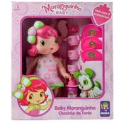 Boneca Baby Moranguinho Chazinho Da Tarde Mimo Toys 4003