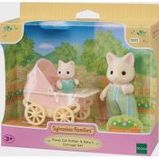 Sylvanian Families Carrinho Bebê Gatos Primavera Epoch 5683