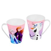 Caneca da Frozen com Alça de 360ml Plasútil - 1 Unidade