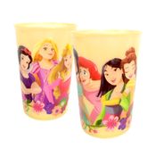 Copo Infantil Princesas Disney 320ML Premium - 2 Unidades