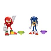 Conjunto De Figuras - Sonic -  Sonic E Knuckles - Sunny