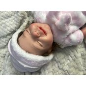 Bebê Reborn Silicone Sólido 40cm Antonella Molinha