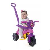 Triciclo Infantil de Empurrar Baby Dog Passeio e Pedal Motoca Kendy Rosa