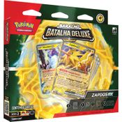 Deck de Batalha Deluxe Pokémon -  Zapdos Ex - Pokémon TCG