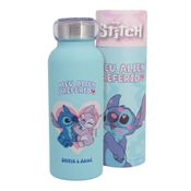 Garrafa Térmica Inox Bubble 500ml STITCH DISNEY NAMORADOS