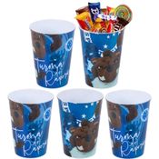 Kit 5 Copos Cruzeiro Oficial Decoração de Festa Aniversário