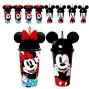 Copo Mickey e Minnie Com Orelhas para Festa Infantil Kit 10 Unidades