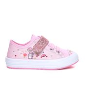 Tênis Infantil Winipeg Unicórnio Velcro Rosa