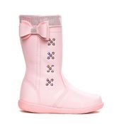 Bota Infantil Streetcal Cano Alto Rosa