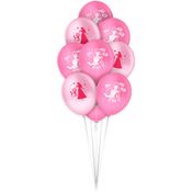 25 Bexigas Balão Festa Princesa da Disney Aurora 9 Polegadas