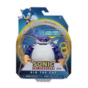 Boneco Articulado Big, O Gato de 12cm com Acessório - Sonic