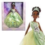 Tiana Celebração 100 Anos Disney Collector - Mattel HLX61