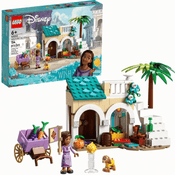 LEGO Disney Wish Asha na Cidade de Rosas 154 Peças 6+ 43223