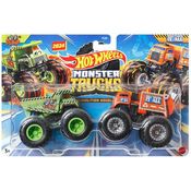Hot Wheels - Monster Trucks 1:64 - Pack com 2 - Gotta Dump Vs Will Trash It All Hwn52