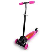 PATINETE INFANTIL 4 RODAS FLEXÍVEL SCOOTER ROSA CONECT BRINQ