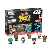 Boneco - Funko - Bitty Pop - Star Wars - Han Solo - Pack com 4 - Candide