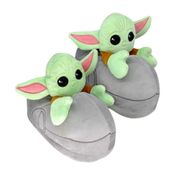 Pantufa Star Wars Baby Yoda 3D P 33-35 Zona Criativa